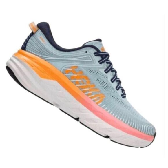 HOKA ONE ONE Bondi 7 Running Shoes Size 9.5 - Picture 1 of 9
